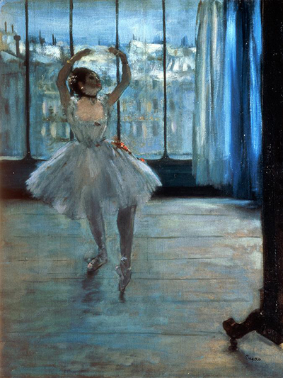 Dancer in Front of a Window Edgar Degas
